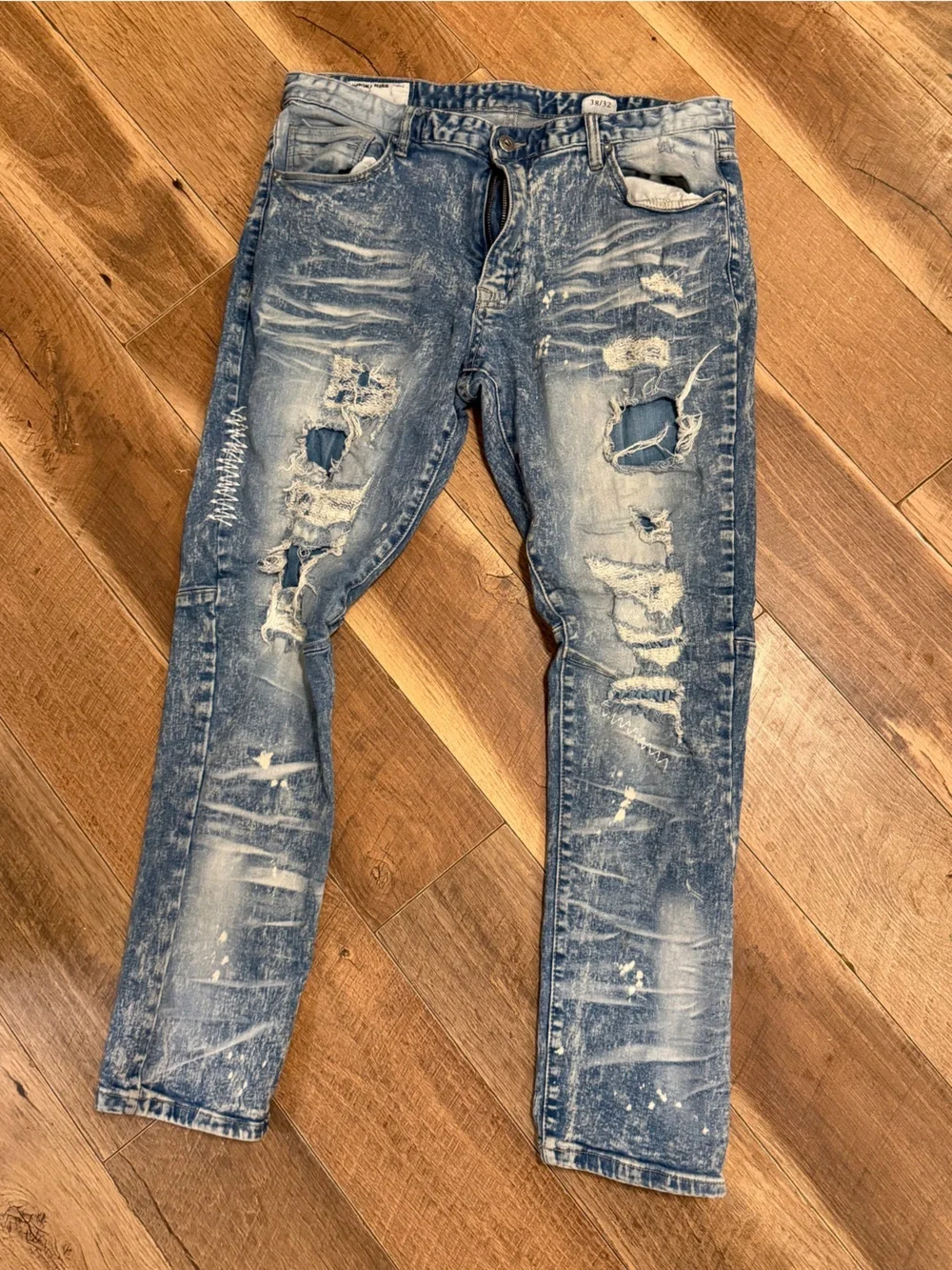Men's Smoke Rise distressed jeans